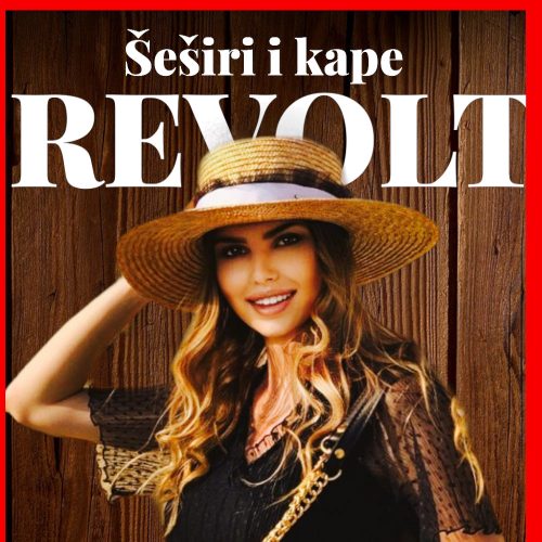 Ženski slameni žirado šešir